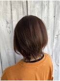 ナチュラルウルフボブ