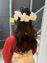 ケンジ 横浜(KENJE)&nbsp;ハーフアップ/ゆるふわ/卒業式/袴アレンジ