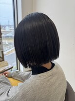 ヴァンカウンシル 津店(VAN COUNCIL)&nbsp;縮毛矯正×切りっぱなしボブ