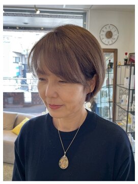 メゾンドボーテ 箕面店(MAISON DE BEAUTE) 大人ショートボブ