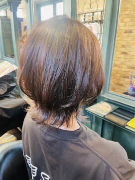 モナン 海老名(Monan) スタイルチェンジ くびれレイヤーボブ インナーカラー