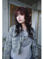 ジェリコヘアー(JERICHO HAIR) ロングレイヤーパーマ/レッドブラウン