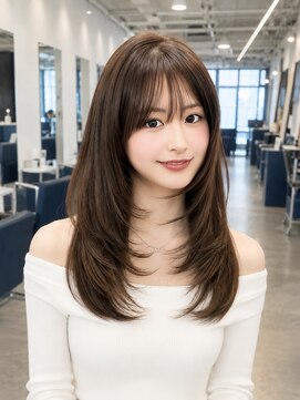 コート 青山(Cote) 美髪レイヤーカット/顔まわりレイヤー/くびれロングレイヤー