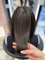 パーマ落としラボ アピッシュ 銀座(apish)&nbsp;パーマ落とし＋アイロン施術♪自然な艶ストレートに