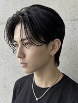 ヘッドストック 大和八木店(HEAD STOCK)&nbsp;ニュアンスショートセンターパートアップバング刈り上げツイスト