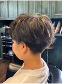 ハイライト くせっ毛風ショート