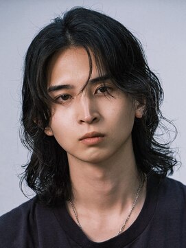 アンサー 原宿(ANSWER) 渋谷メンズボブメンズミディアムシャドウパーマニュアンスパーマ