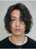 渋谷フェザーパーマ波巻きシャドウパーマツイストスパイラル緩め
