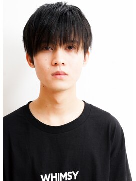 メリケンバーバーショップ コウベ(MERICAN BARBERSHOP KOBE) 無造作ショートナチュラル刈り上げザクザクツーブロック