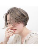 「picto」マットグレーなショート@山野理恵