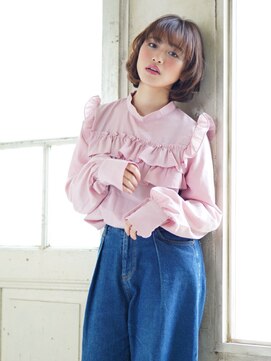 アビエクレール 河内花園(abije claire) 大人ヘルシーなボブ★20代30代50代 髪質改善