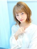 【ivy 関内】 アヤナ　大人可愛い　小顔・無造作カールボブディ