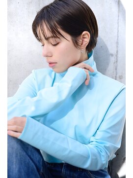 ロロ(ro-ro) plumyイルミナx外ハネボブxアッシュブラウンxネオウルフ