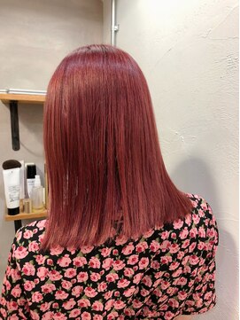 ロア 福岡天神本店(LORE) カシスピンク×ハイトーン