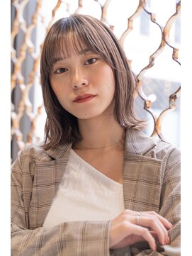 ケイト(kate) 【kate 】☆大宮 外ハネミディ×シアベージュ