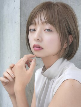 エインアンリー 表参道(AIN.ANLY.) 前髪あり小顔大人内巻きボブ20代30代40代【AIN.表参道】川原大地