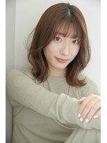 フィガロ ミリー 北生駒店(Figaro Mily) 外巻きナチュラルミディアム