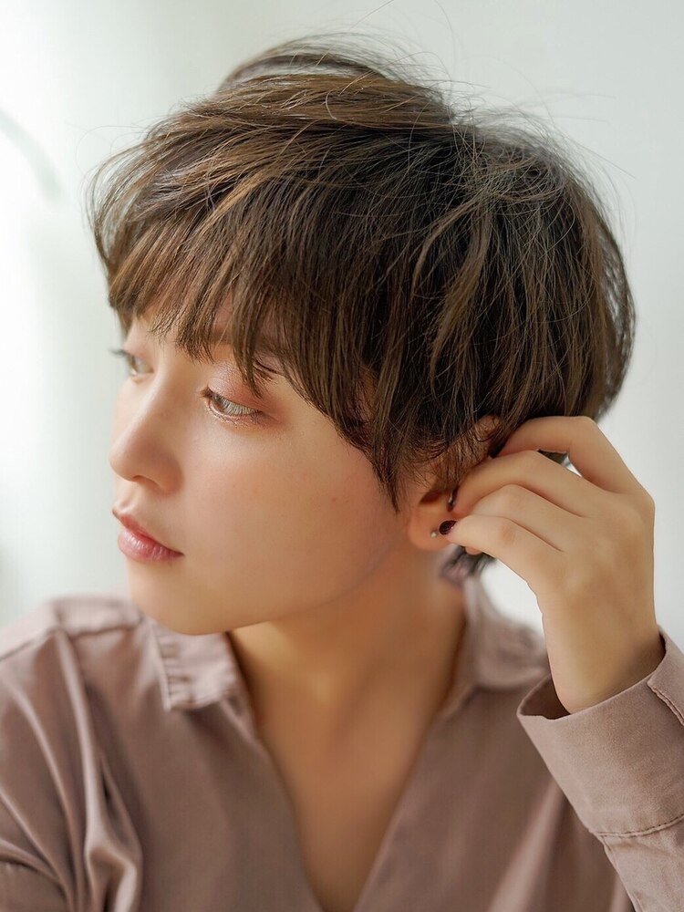 骨格ストレート/柔らか大人ショート/20代30代40代：L133899238｜ロッカ 