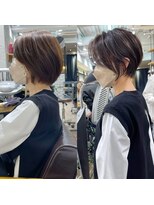 アヴァロン(AVALON)&nbsp;絶壁解消/ひし形/前下がり/大人ショートボブ/30代/40代★猪狩★