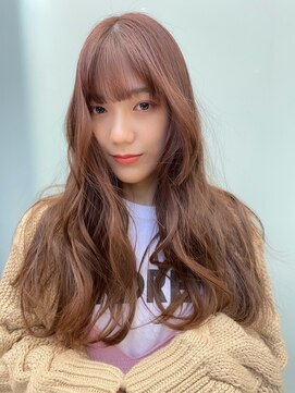 ラボヌール ヘアーウル 春日部西口店(La Bonheur hair heureux) 大人可愛いリラックスカール似合わせカット20代30代40代