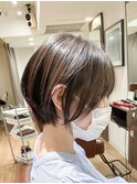 【札幌大通美容室trewa】縮毛矯正×ショート