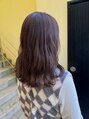 ベルバイヘアスイッチ(by hairswitch) ピンクカラー大好きなので迷ったら暖色系おすすめです!