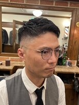 ヒロギンザバーバーショップ 新宿店(HIRO GINZA BARBER SHOP)&nbsp;フェードスタイル(理容室/メンズ/barber shop新宿店)
