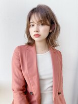 エレン 池袋(ElEn.)&nbsp;大人かわいい♪ミディアムスタイル／エレン池袋／小顔カット