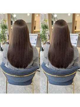 シア(sia) 髪質改善ストレート/ショコラベージュ