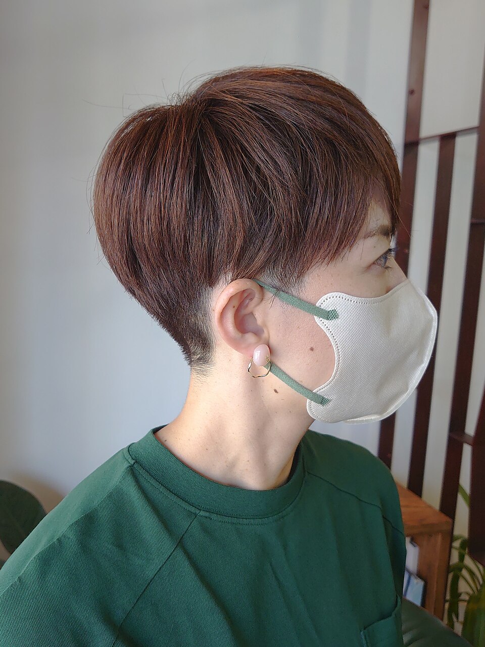 30代・40代・50代にオススメ 刈り上げマッシュショート/takeo