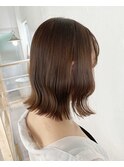 切りっぱなしボブ