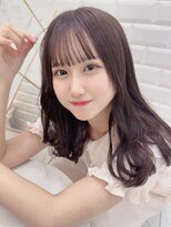 リルミー(Lilme)&nbsp;小顔になれるシースルー前髪×ラベンダーチョコレート＊ひめの＊