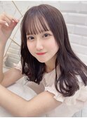 小顔になれるシースルー前髪×ラベンダーチョコレート*ひめの*
