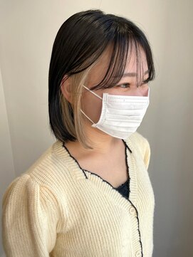 ツキ 横浜店(tuki) インナーカラーケアブリーチイヤリングカラーハイライトレイヤー