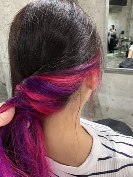 ココ 本八幡(KOKO) ★デザインカラー/レイヤーカット/ウェットヘアオリーブベージュ