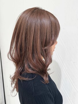 アッシュ 町田駅前通り店(Ash) 【Ash町田駅前通り店　清水重人】ハイトーン&ピンクベージュ