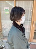 ボブスタイル＿パーマスタイル＿くせ毛風パーマ