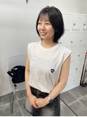 くびれボブ/ベルボブ/伸ばしやすい髪型