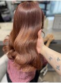 デザインカラー/レイヤーカット/ウェットヘア/夏のヘアアレンジ