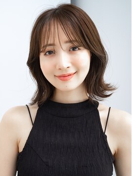 レノラ 本町(LENORA) 20代30代大人かわいいナチュラル暗髪ゆるめパーマヘア