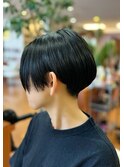 ◆暗髪×ヘルシーショート