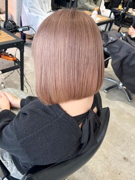 バトン(BATON) ピンクミルクティーベージュ