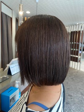 アース コアフュールボーテ 北小金店(EARTH coiffure beaute) ストレートボブスタイル