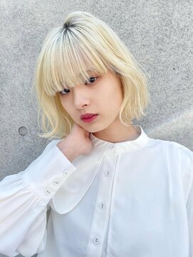 ジーナ(XENA) ケアブリーチ×ハイトーン×抜きっぱなしブリーチ(渋谷)