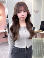 ロンド ブランシュ 錦糸町北口(Lond blanche)&nbsp;レイヤーカット顔周り イメチェン外ハネボブ美髪ワイドバング