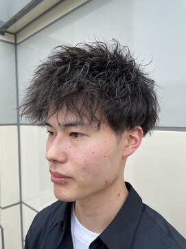 アラカワオム(homme) ツイストスパイラルパーマ/20代/30代/40代/50代