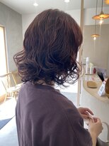 ミュゼプリュム(Musee plume)&nbsp;ピンクカラー/ボブパーマ