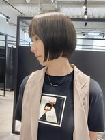 ゴウトゥデイ 渋谷MODI店(GO TODAY)&nbsp;大人小顔 前下がりコンパクトボブ