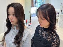 レム(REM)の雰囲気(「透明感カラー×似合わせカットで、冬のムード溢れる髪へ」)