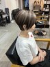 cut +ナチュラルハイライトcolor +FLOWDIA2ステップTR15800円